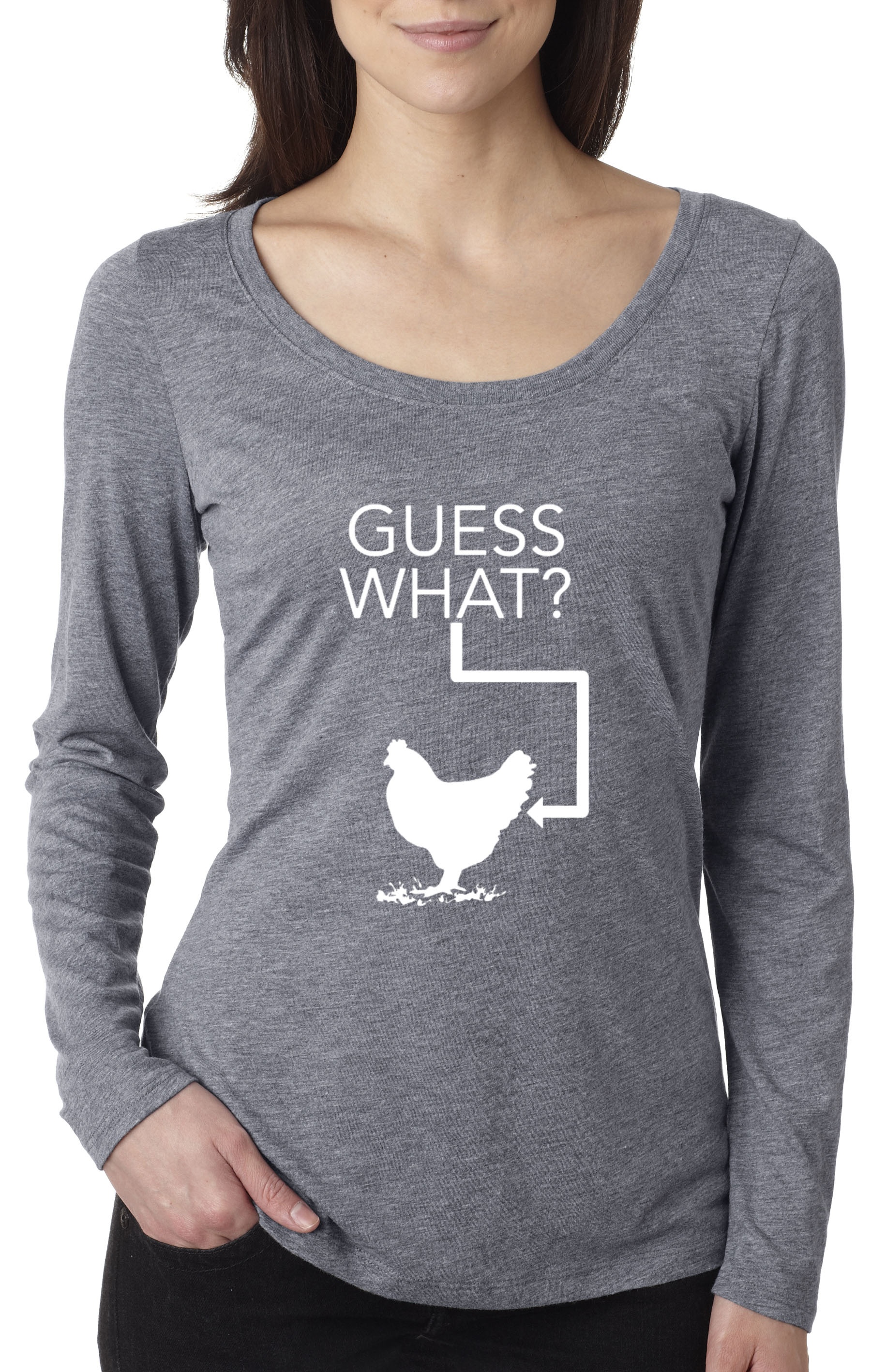 Chicken Butt Funny Humor Joke 