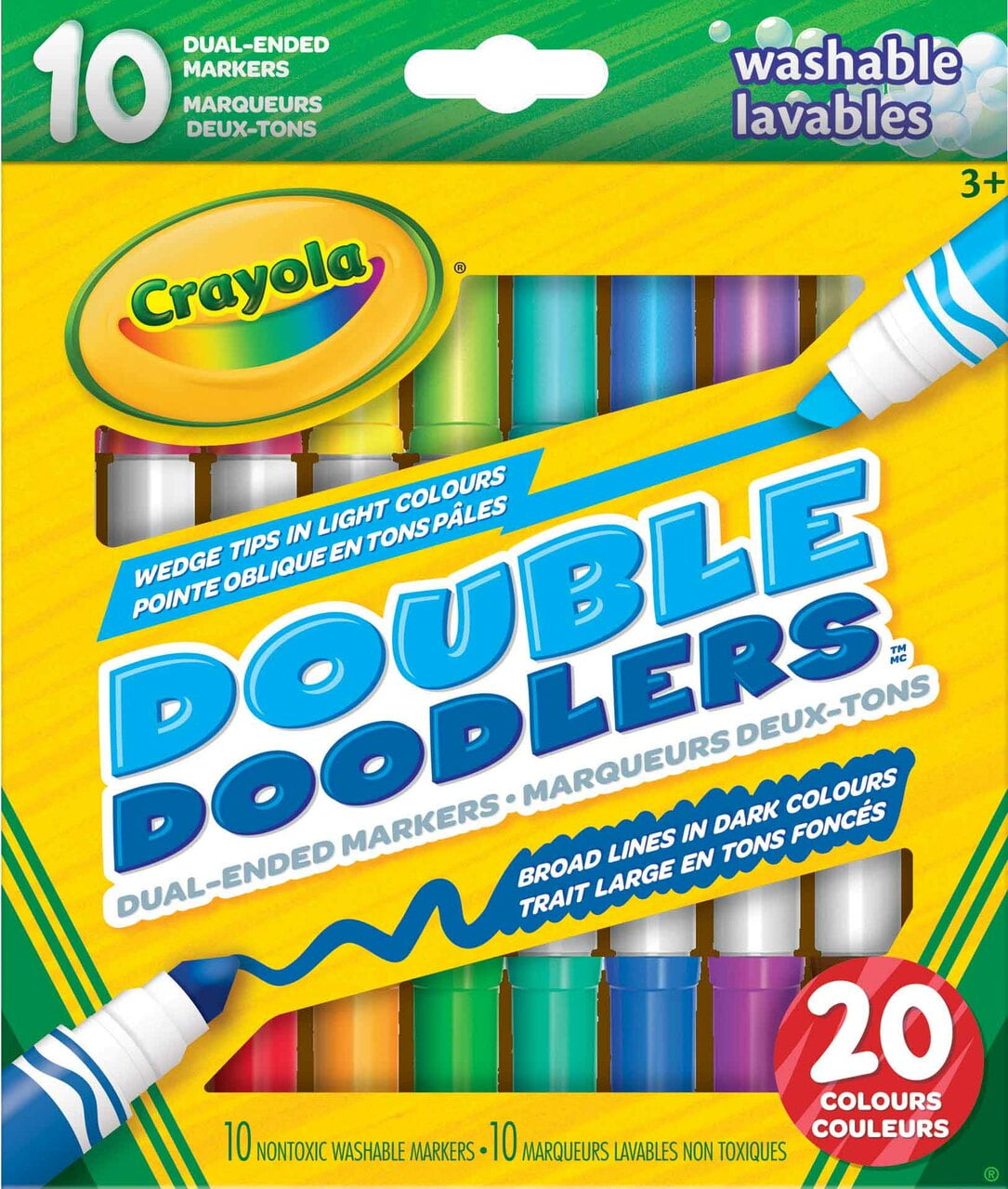 Crayola - Double Doodlers Markers 10 ct 