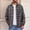 Black, variant on Men's Button Up Shirts Plaid Comfort Fit Long Sleeve Shirts with Chest Pocket Retro Long Sleeve Tops for Weekend Casual