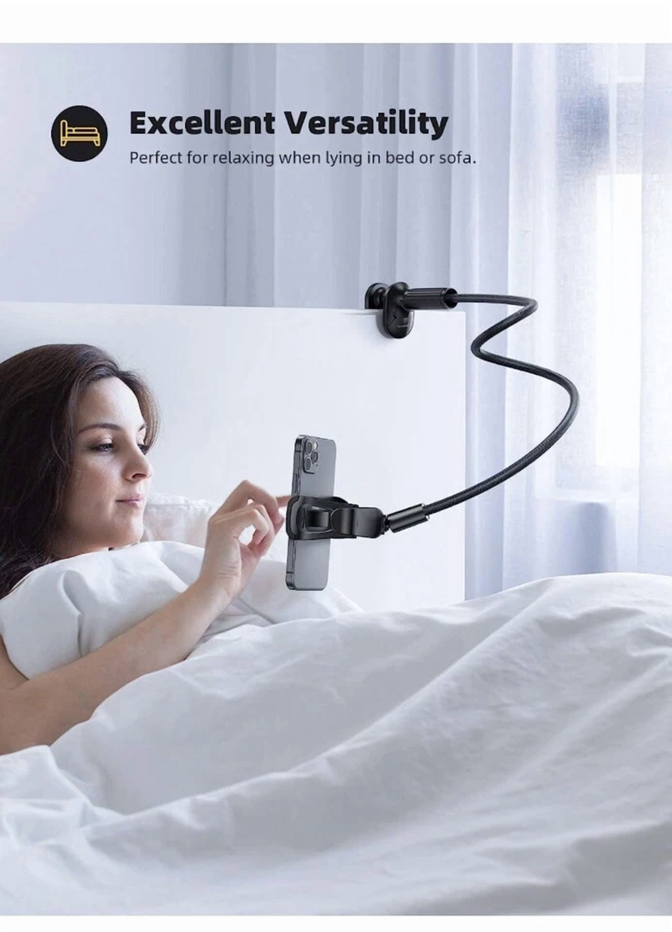 RHEA- Universal 360° Rotatable Phone Stand Holder Flexible Mount For Cell Phone Device