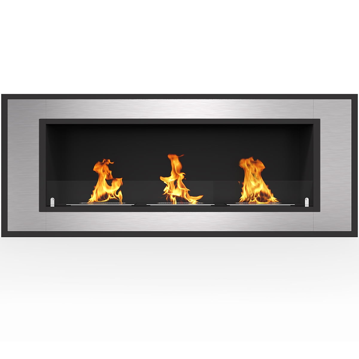 Regal Flame Cynergy 50" Ventless Built In Wall Recessed Bio Ethanol Wall Mounted Fireplace Similar Electric Fireplaces, Gas Logs
