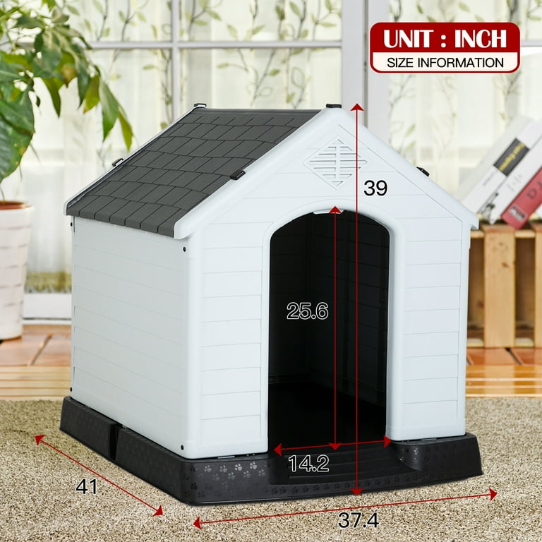 Plastic insulated dog house cheap