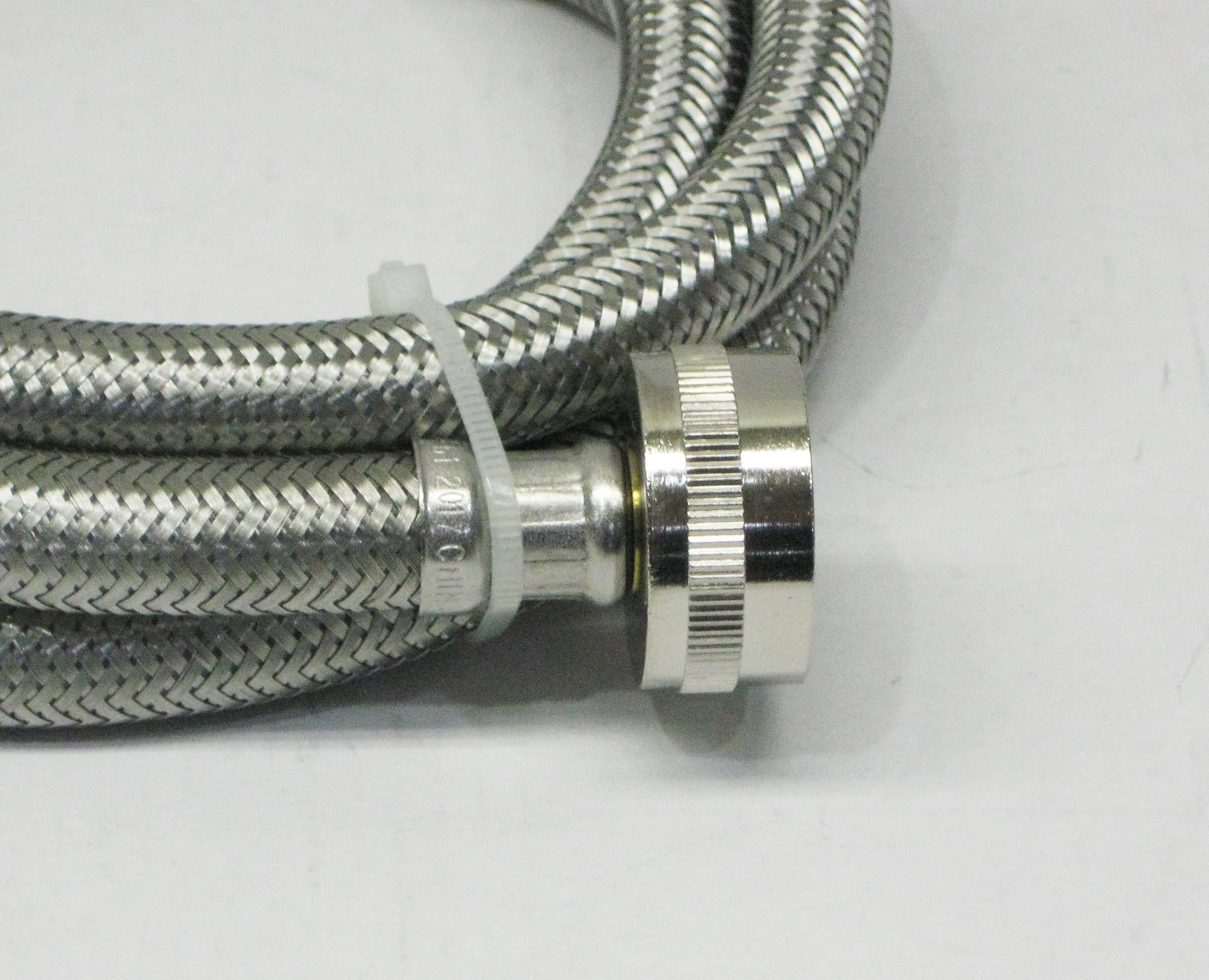 Supco ⅜" X 5' Stainless Steel Hose, 2 Pk, Washers and Dishwashers, 3805FESS2