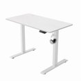 thumbnail image 3 of Quivnbaro Electric lifting desk, computer desk, sitting upright office desk, single motor desk, electric lifting desk frame, lifting workbench, 3 of 10