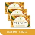 thumbnail image 3 of (Pack of 3) Yardley London Oatmeal & Almond Nourishing Bath Bar Soap, For All Skin Types, 4 oz Bar, 3 of 10