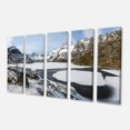 thumbnail image 2 of Winter in Lofoten Islands - Landscape Canvas Art Print, 2 of 3
