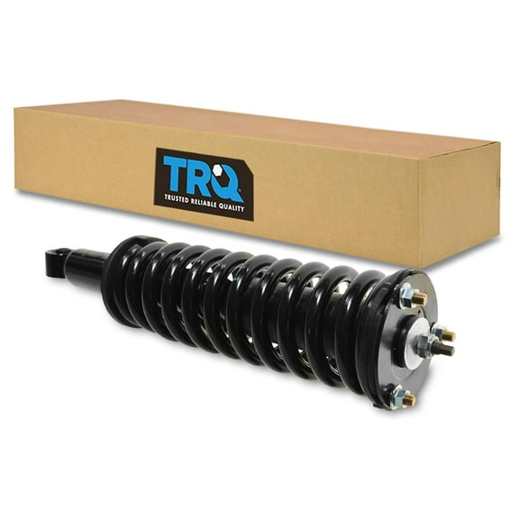TRQ Front Left Complete Strut & Coil Spring Assembly Drivers Side Fits Select 1995-2004 Toyota Tacoma