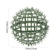thumbnail image 2 of UPOUART Topiary Ball Frame Green Plastic Flower Arrangement Garden Supplies Plants Outdoor 15x0.3937in, 2 of 8