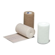 ThreePress 3 Layer Compression Bandage System 4 Inch X 4-3/10 Yard / 4 Inch X 9-3/5 Yard / 4 X 6-1/2 Yard 35 to 40 mmHg Self-adherent Closure Tan / White NonSterile, 1 EA - 43420000