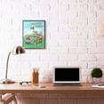 thumbnail image 2 of People That Don't Golf Funny Cartoon Sports Design Oversized Framed Giclee Texturized Art by Gary Patterson, 2 of 8