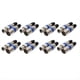 thumbnail image 1 of 8 Pares de Conector XLR Micrófono de Audio de 3 Pines MIC XLR Macho Enchufe Hembra Adaptador Jack, 1 of 5