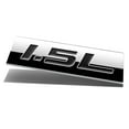 thumbnail image 3 of DNA Motoring EM-AS-15L-BK METAL EMBLEM CAR BUMPER TRUNK FENDER DECAL LOGO BADGE CHROME BLACK 1.5L 1.5 L, 3 of 3