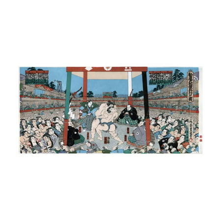 Sumo Wrestling, Japan Print Wall Art