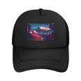 thumbnail image 2 of Japanese Landscape Baseball Cap Trucker Hat for Women Men, 2 of 7
