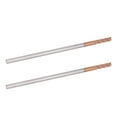 thumbnail image 2 of Fresa de carburo de grano micro, 2 piezas de fresa de metal, fresa de vástago recto, suministros para trabajar el metal, máxima confiabilidad, 2 of 8