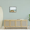 thumbnail image 2 of Stupell Beach Reeds Nautical Windblown Coast Landscape Painting Gray Floater Framed Art Print Wall Art, 2 of 6