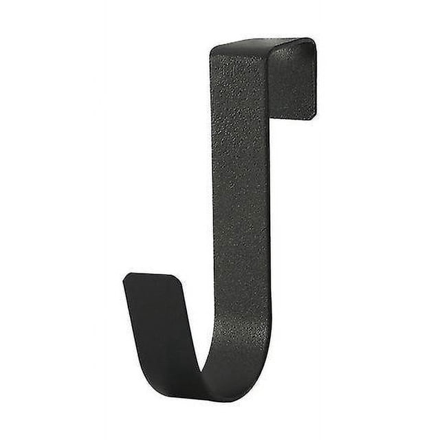 Paquete de 6 ganchos para colgar en la puerta en forma de Z, reversibles y resistentes, se adapta al gancho de la puerta de plástico para colgar ropa, toallas, blanco