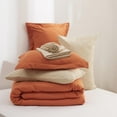 thumbnail image 6 of Cozy Comfort King Size Comforter Set Burnt Orange, 7 Pieces Lightweight King Bedding Sets Boho with Comforter, Sheets, Pillowcases & Shams, 6 of 6