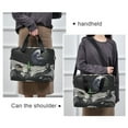 thumbnail image 6 of FORMRS 16" Laptop Bag Carrying Sleeve Case with Handle Travel Shoulder Briefcase, Space Earth, 6 of 8