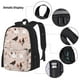 thumbnail image 3 of Easygdp Funny Chicken Mochila para Niños y Niñas con Set de Caja de Almuerzo y Estuche para Lápices 3 en 1, Mochila Escolar Estampada para Adolescentes, 3 of 7