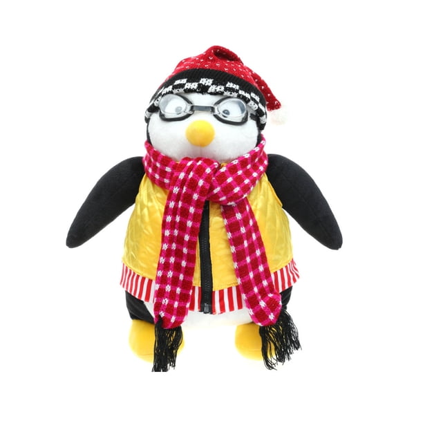 Muñeca de peluche con forma de pingüino y pingüino Friends, 25 cm