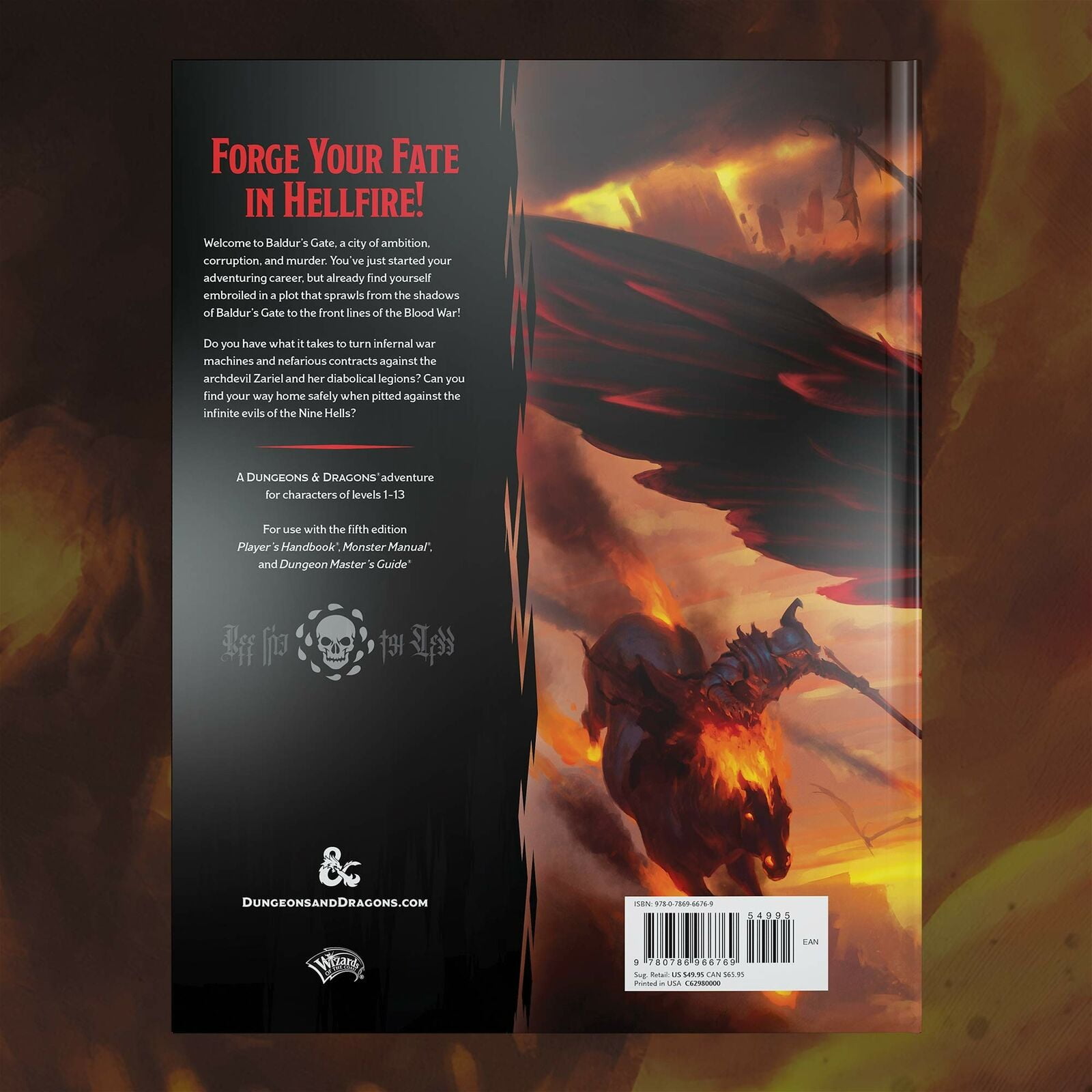 Dungeons & Dragons Baldur's Gate: Descent Into Avernus Hardcover Book (D&d Adventure), (Hardcover)