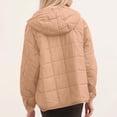 thumbnail image 5 of Luxalzxs Womens Quilted Pullover Puffer Jacket Oversized Long Sleeve Hooded Coats Winter Warm Lightweight Outwear with Pockets, 5 of 5