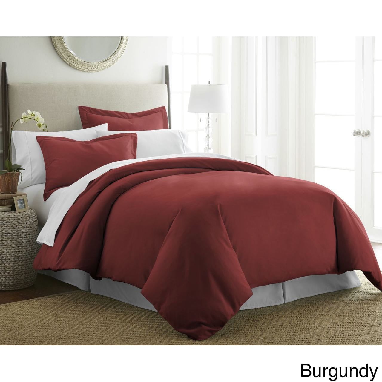 Merit Linens Hotel Quality 3 Piece Duvet Cover Set King