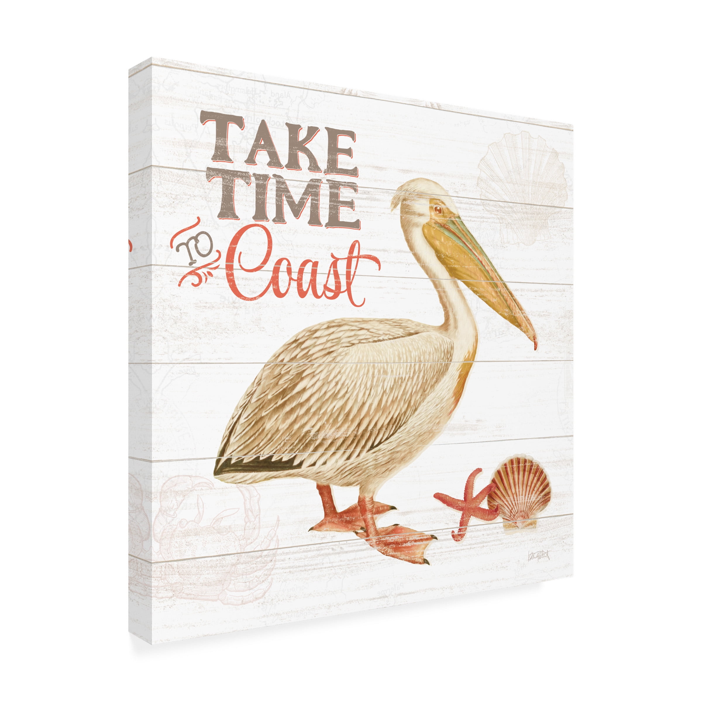 Katie Pertiet 'Bayside I' Canvas Art