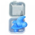 thumbnail image 2 of 5-Pairs Swimming Earplugs, Waterproof Reusable Silicone Swimming Ear Plugs for Swimming Showering Bathing Surfing Snorkeling and Other Water Sports, 2 of 6