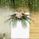 thumbnail image 4 of Fondo de decoración multiusos Colco Floral Artificial Telón de fondo de rosa de seda, 4 of 8