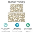 thumbnail image 2 of Sussex Home Non Skid Washable Kitchen Runner Rugs Set of 2 - Ultra-Thin Lattice Area Rugs for Laundry Room, Entryway, Bathroom - Multipurpose Set of 44 x 24 and 31.5 x 20 Inches Floor Mats, 2 of 8
