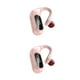 thumbnail image 2 of Seitruly Auricular Inalámbrico Recargable Auricular Pantalla digital Compatible con Bluetooth 5.0 Auricular Auricular colgante, Blanco rosado 2piezas, 2 of 6