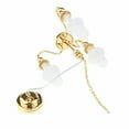 thumbnail image 6 of Dollhouse 1/12 Mini LED Battery Operated Light Ceiling Lamp Chandelier 3-Heads, 6 of 12