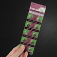 thumbnail image 3 of 10 Pieces AG6 Alkaline Battery 1.55V Button Coin Cell 371 SR920SW LR920 SR927 171 370 L921 LR69 SR920 Watch Batteries, 3 of 16