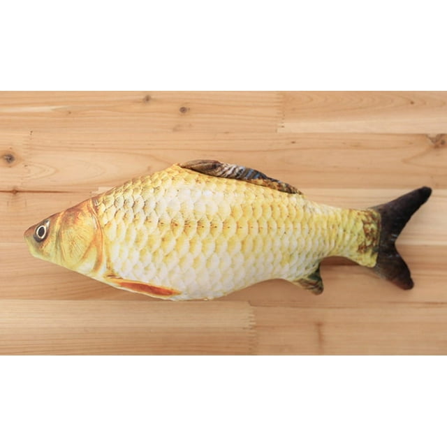 Juguete para gatos, juguetes de peces, peluche para mascotas, hierba gatera, pez, gatito, carpa, juguete para gatos, palo
