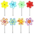 thumbnail image 4 of CAROOTU Plastic Colorful Pinwheel with Safe Design Durable Long Lasting Water-Proof, 4 of 5