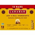 thumbnail image 3 of Larabar Banana Chocolate Chip, Gluten Free Vegan Fruit & Nut Bars, 12 ct, 3 of 15