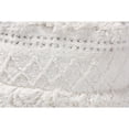 thumbnail image 3 of Baxton Studio Curlew Ivory Handwoven Cotton Pouf Ottoman, 3 of 6