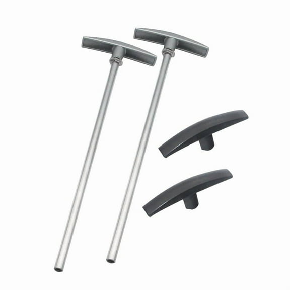 2Pcs RV Waste Valve Extension Tubes,9 Inch Long RV Sewer Hose Kit