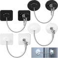 thumbnail image 1 of piezas de cerradura para refrigerador con 8 llaves, cerradura para congelador para niños, 1 of 5