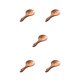 thumbnail image 2 of Monstrate Cucharas de Premium marrones para cocinar, experiencia de cocina , utensilios de cocina de textura hermosa, cuchara pequeña de arroz Type2 NO2, 2 of 6