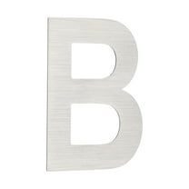Letter B Self Adhesive House Address Numbers for Outside 1.97x1.38 inch