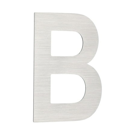 Letter B Self Adhesive House Address Numbers for Outside 1.97x1.38 inch