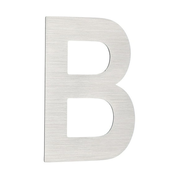 Letter B Self Adhesive House Address Numbers for Outside 1.97x1.38 inch