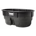 thumbnail image 2 of Rubbermaid Commercial Structural Foam Livestock Tank 150 gal Oval Black 4245BLA, 2 of 4