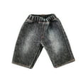 thumbnail image 4 of Kokiya 1/6 Scale Men Figure Short Pants Handmade Doll Clothes Black, 4 of 9