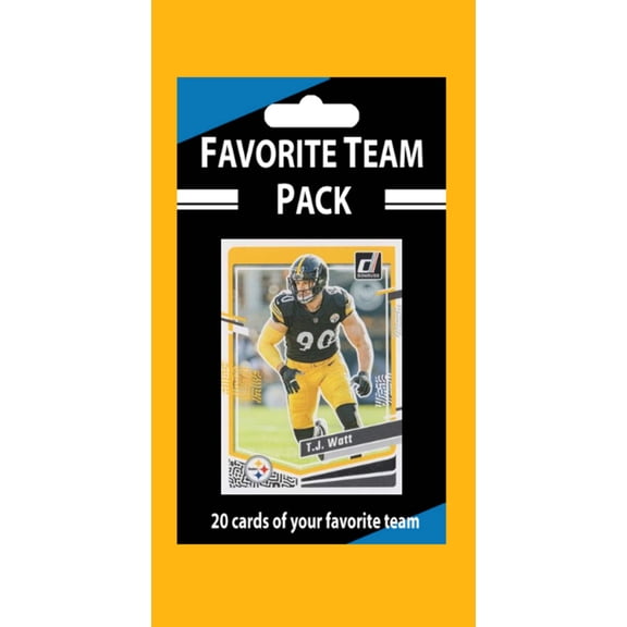 20 Card Team Pack Steelers 2024 2023 Score Donruss TJ Watt