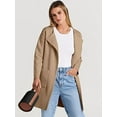 thumbnail image 3 of ANRABESS Cardigan en Tricot à devant Ouvert pour Femmes, Manches Longues, Col à Revers, Décontracté, Uni, Élégant, Veste Chandail, 3 of 9