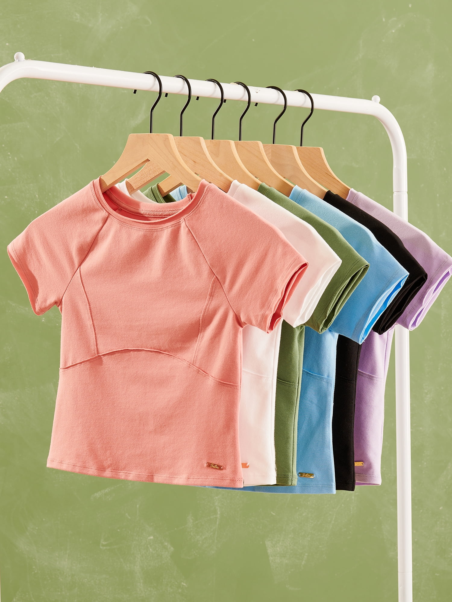 Justice Girls Seamed Tee, Sizes XS - XLP